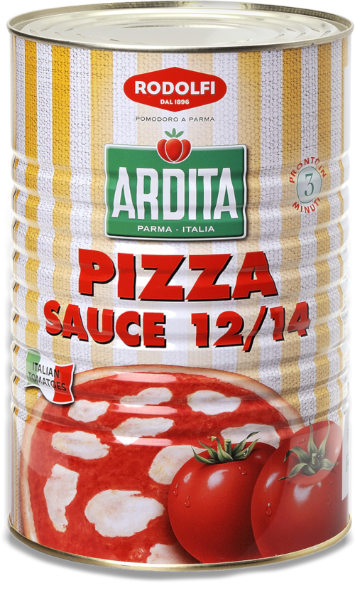 Italian Ardita Super Pizza Tomato Sauce by Rodolfi, 22.05 lb (10 kg)