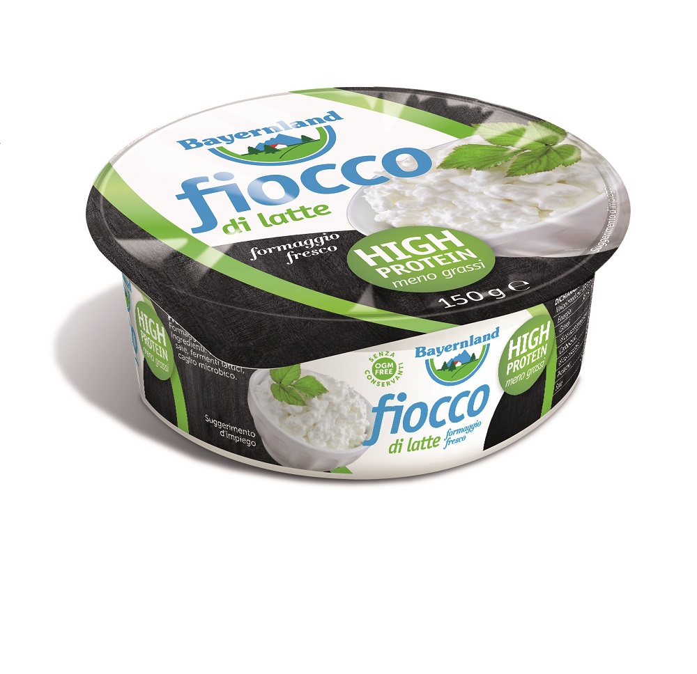 Bayernland Fiocco di Latte High Protein 150 g - BAYERNLAND SRL -  MyBusinessCibus