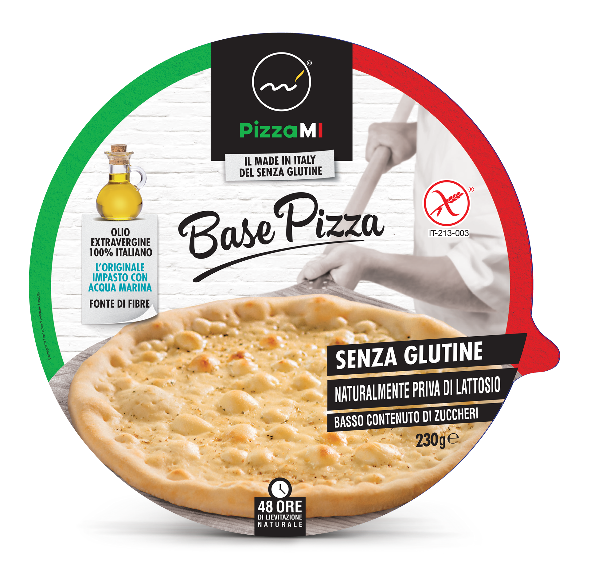 Senza Glutine Base Per Pizza E Focaccia Surgelata 1 Base Per Pizza